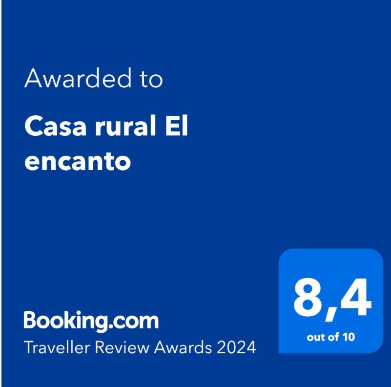 זארה Casa Rural El Encanto מראה חיצוני תמונה